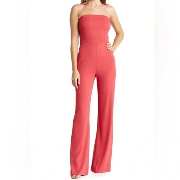 NEW Ramy Brook Vivian Jumpsuit Rouge 8 - Picture 14 of 15